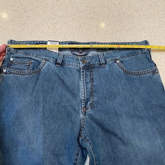 Atelier Gardeur Nevio Jeans Mens Size 42x34 Blue Regular Fit New - Picture 12 of 15